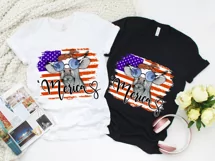 America Sublimation | USA Heifer Print | American Flag Product Image 6