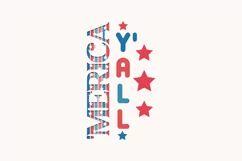 4th of July America SVG Design, Holiday T-shirt Design Product Image 1