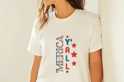 4th of July America SVG Design, Holiday T-shirt Design Product Image 2