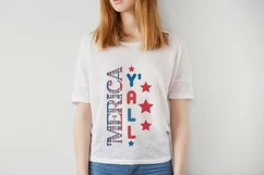 4th of July America SVG Design, Holiday T-shirt Design Product Image 3