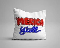 Merica Y'all SVG or Sublimation, Patriotic SVG, 4th of July Product Image 3