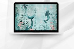 Mermaid Bliss Digital Paper Bundle Product Image 4
