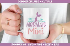 Mermaid mini SVG | Mermaid SVG | Mermaid Quotes SVG Product Image 2
