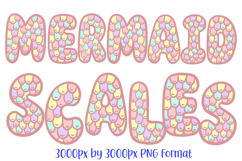 Mermaid Scales Alphabet Lettering Font Dragon Skin ABC PNG
