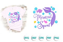 Mermaid Squad Shirt svg Product Image 1