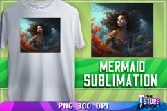 Mermaid Sublimation Bundle|Mermaid Sublimation Design|PNG Product Image 7