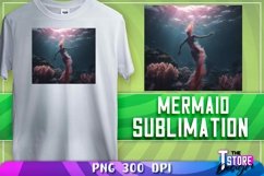 Mermaid Sublimation Bundle|Mermaid Sublimation Design|PNG Product Image 10