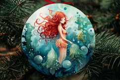 Mermaid Ornaments Sublimation Bundle Png / Mermaid Clipart Product Image 6