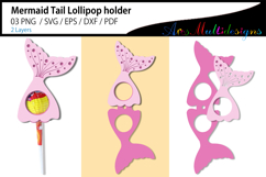 Cute Mermaid Tail Lollipop Holder Product Image 1