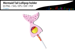 Cute Mermaid Tail Lollipop Holder Product Image 2