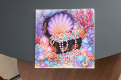 Mermaid Treasures Clipart Bundle Product Image 7