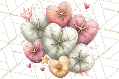 Under the Sea Sweethearts Clipart PNG, Mermaid Ocean Love Product Image 2