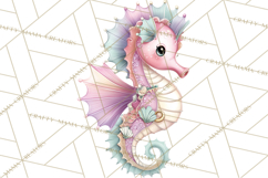 Under the Sea Sweethearts Clipart PNG, Mermaid Ocean Love Product Image 4