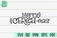 Merry Cereal-mas | A Cereal Bowl SVG Product Image 2