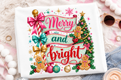 Merry and Bright Christmas PNG Product Image 2