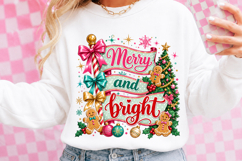 Merry and Bright Christmas PNG Product Image 3