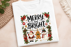 Merry and Bright Christmas PNG Product Image 4