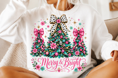 Merry and Bright Sublimation Png Product Image 2