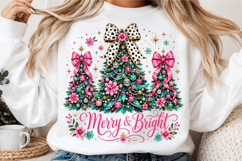 Merry and Bright Sublimation Png Product Image 3