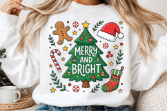 Merry And Bright Png, Christmas Png Product Image 2