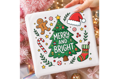 Merry And Bright Png, Christmas Png Product Image 3