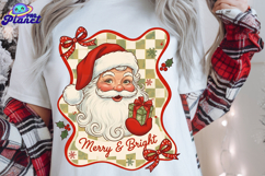 Vintage Christmas PNG Bundle, 5 Retro Holiday Sublimation Product Image 6