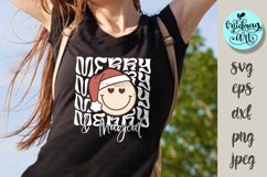 Merry and magical svg, christmas png, christmas sublimation Product Image 3