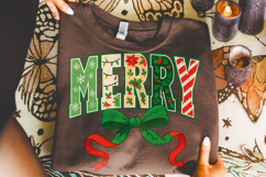 Merry Christmas PNG, Christmas Coquette PNG, Holiday PNG Product Image 2