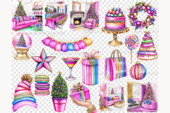 GlamArtZhanna, Christmas clipart, Christmas clip art, Christmas graphic, Christmas image, Bright Christmas png, Merry and Bright png, Holiday clipart, Pink Christmas png, Festive illustration, Festive clipart, Christmas girl png, Joyful clipart, Holiday c