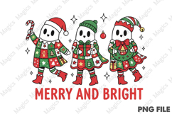 Merry Bright Christmas Ghosts Product Image 1