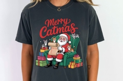 Merry Catmas PNG, Funny Christmas PNG, Merry Christmas Product Image 3