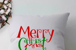 Merry Christ Mas SVG Christmas svg Holiday Svg saying Tree Product Image 3