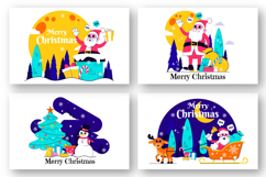10 Merry Christmas Celebration Illustration Product Image 2