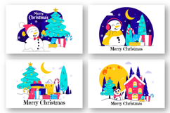 10 Merry Christmas Celebration Illustration Product Image 3