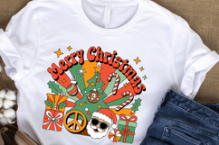 Merry Christmas, Groovy Santa, Retro Christmas Product Image 1