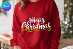 Merry christmas1 Canva Frame Shirt Design Product Image 1