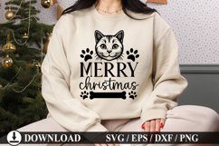Merry christmas - Pet Christmas Ornament Design Product Image 1