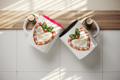 Merry Christmas tumbler, mug wrap, clipart sublimation png Product Image 3