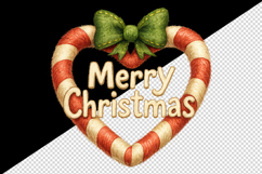 Merry Christmas tumbler, mug wrap, clipart sublimation png Product Image 2