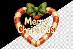 Merry Christmas tumbler, mug wrap, clipart sublimation png Product Image 2