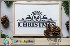 Merry Christmas SVG / Christmas Cards / Christmas decoration Product Image 3