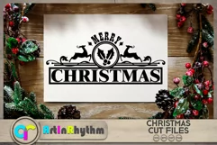 Merry Christmas SVG / Christmas Cards / Christmas decoration Product Image 1