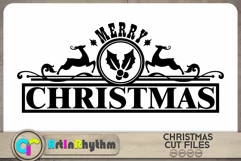 Merry Christmas SVG / Christmas Cards / Christmas decoration Product Image 5