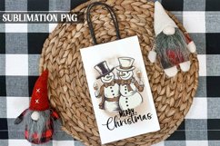 Winey Snowman Kitchen Towel Sublimation| Kitchen Dish Towel Product Image 22