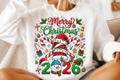 Merry Christmas 2026 PNG Product Image 2
