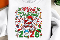 Merry Christmas 2026 PNG Product Image 1