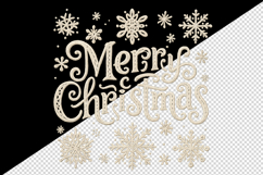 Merry Christmas tumbler, mug wrap, clipart sublimation png Product Image 2