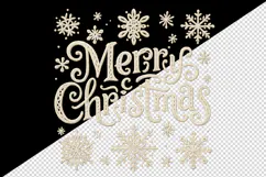 Merry Christmas tumbler, mug wrap, clipart sublimation png Product Image 2