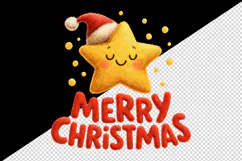 Merry Christmas tumbler, mug wrap, clipart sublimation png Product Image 2