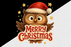Merry Christmas tumbler, mug wrap, clipart sublimation png Product Image 2
